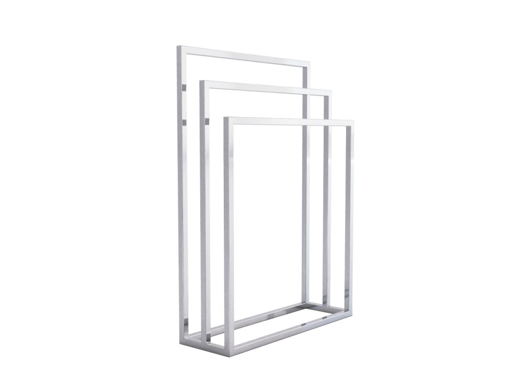 Handtuchhalter stehend dreifach Chrom M - Image 2