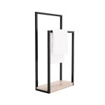 Handtuchständer mit Holzfuß S