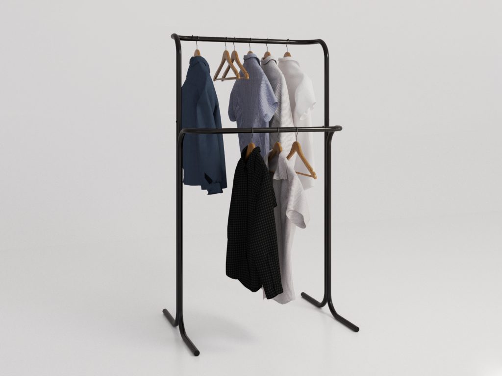 Kleiderständer Duo 80 cm - Image 2