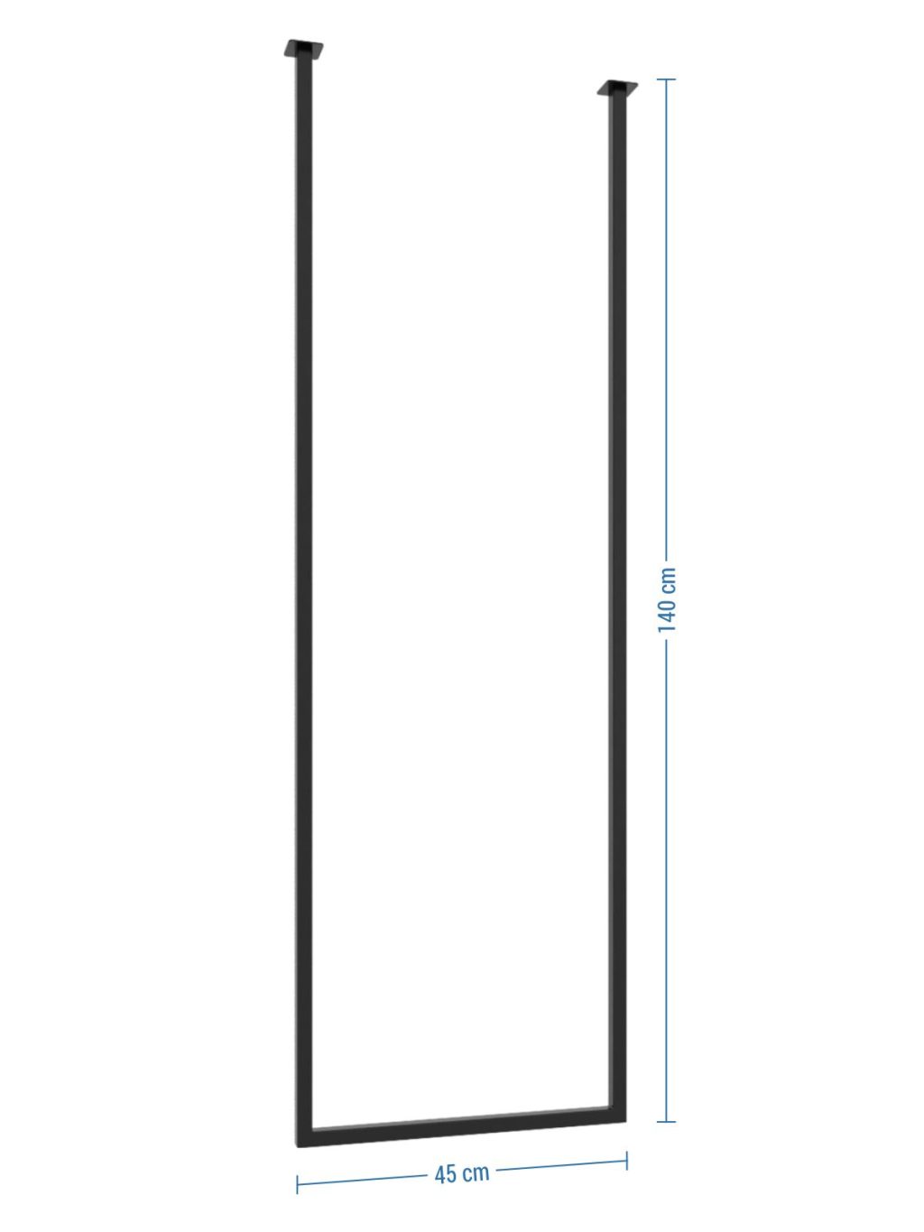 Decken-Handtuchhalter Lang einzeln S - Image 5