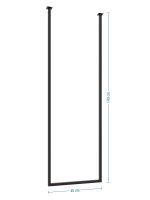 Decken-Handtuchhalter Lang einzeln S - Image 5