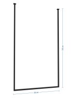 Decken-Handtuchhalter Lang einzeln L - Image 4