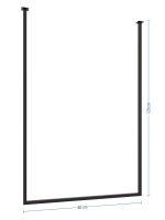 Decken-Handtuchhalter einzeln L - Image 5