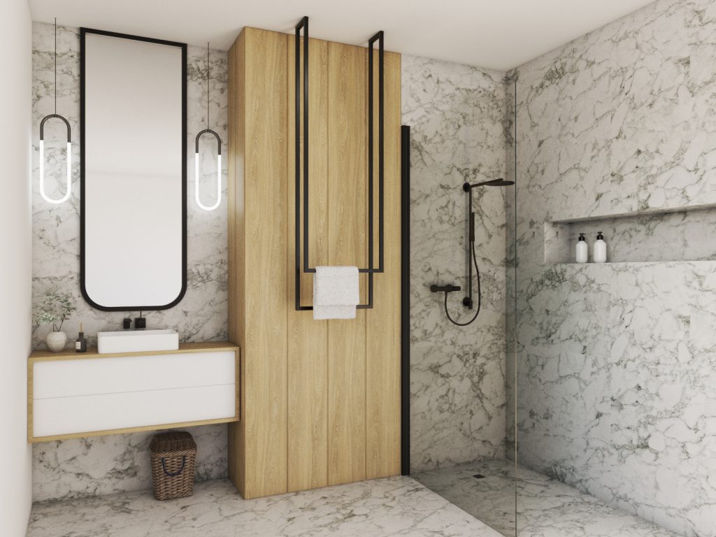 Decken-Handtuchhalter Lang doppelt S - Image 3