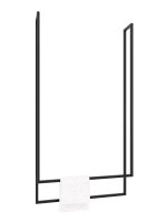 Decken-Handtuchhalter Long doppelt L