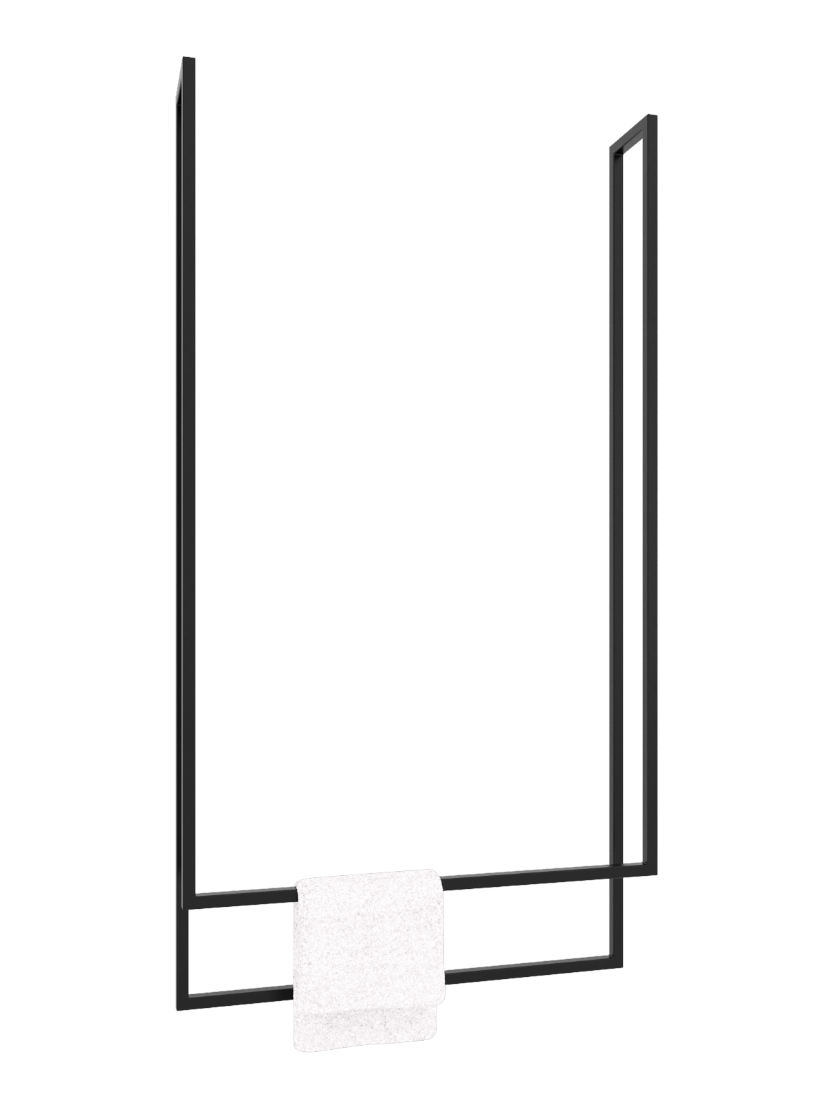 ws-2-150-80-l-cza-sym1 Decken-Handtuchhalter Long doppelt L - Image 1