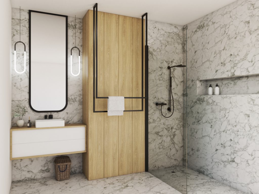 Decken-Handtuchhalter Long doppelt L - Image 3