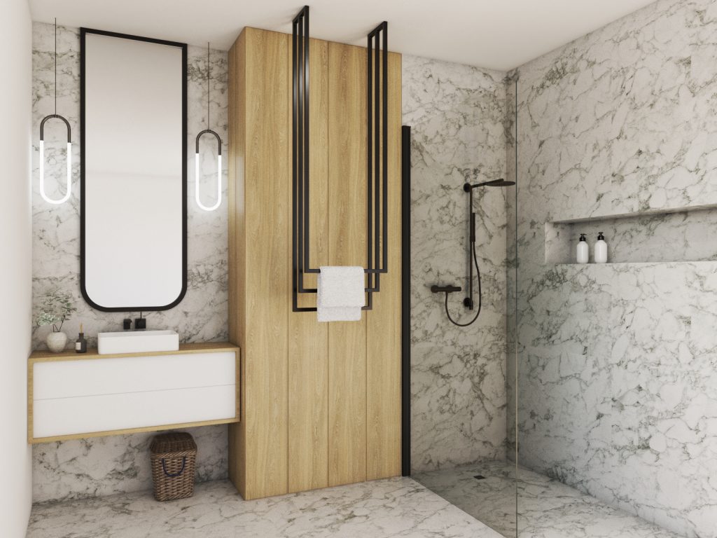 Decken-Handtuchhalter Long dreifach S - Image 3