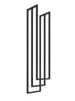 Decken-Handtuchhalter dreifach XS - Image 2