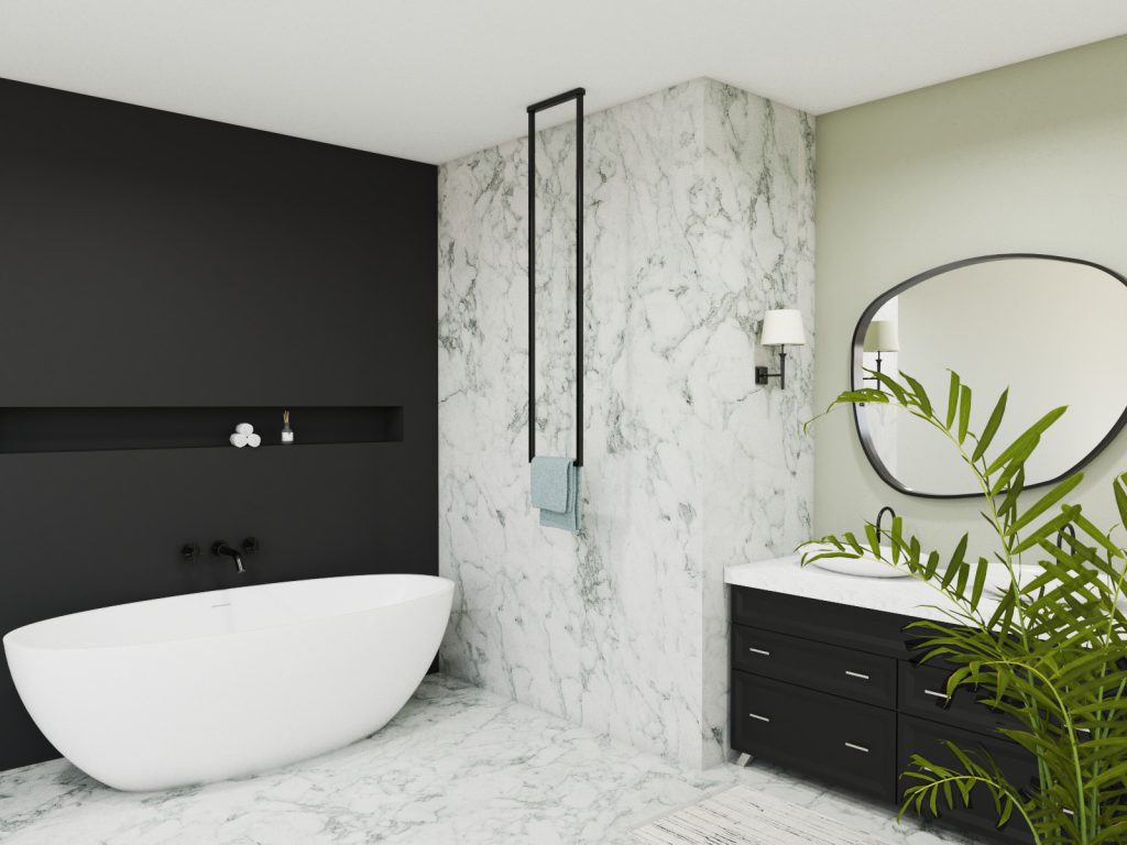 Decken-Handtuchhalter einzeln Lang zum Gipskarton XS - Image 3