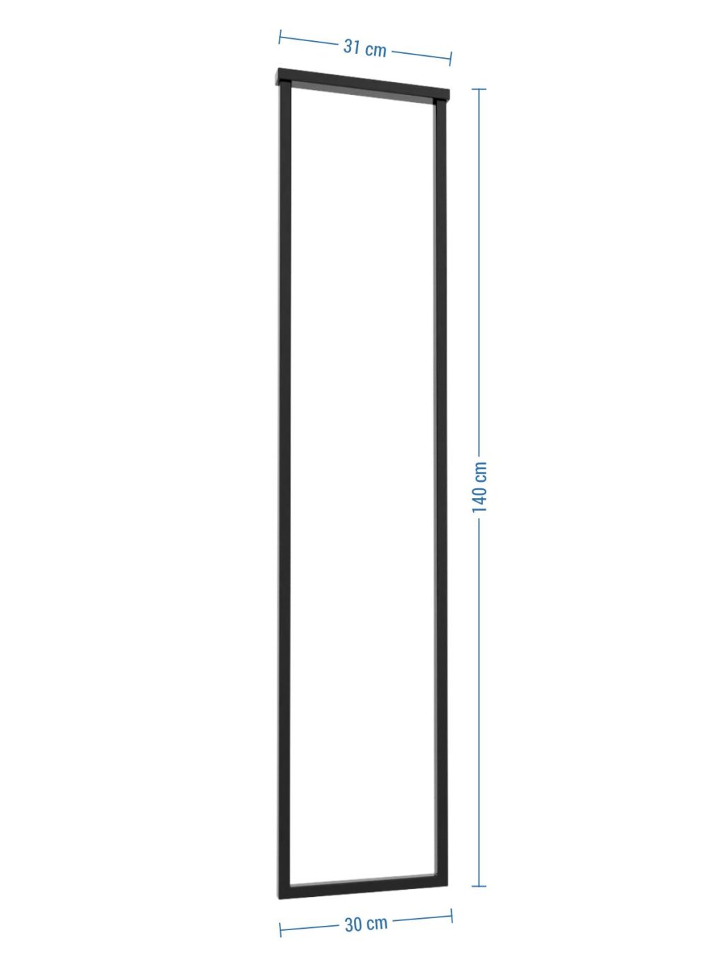 Decken-Handtuchhalter einzeln Lang zum Gipskarton XS - Image 4
