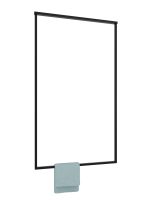 Decken-Handtuchhalter einzeln Lang zum Gipskarton L