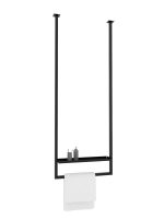 Decken-Handtuchhalter mit Fach S