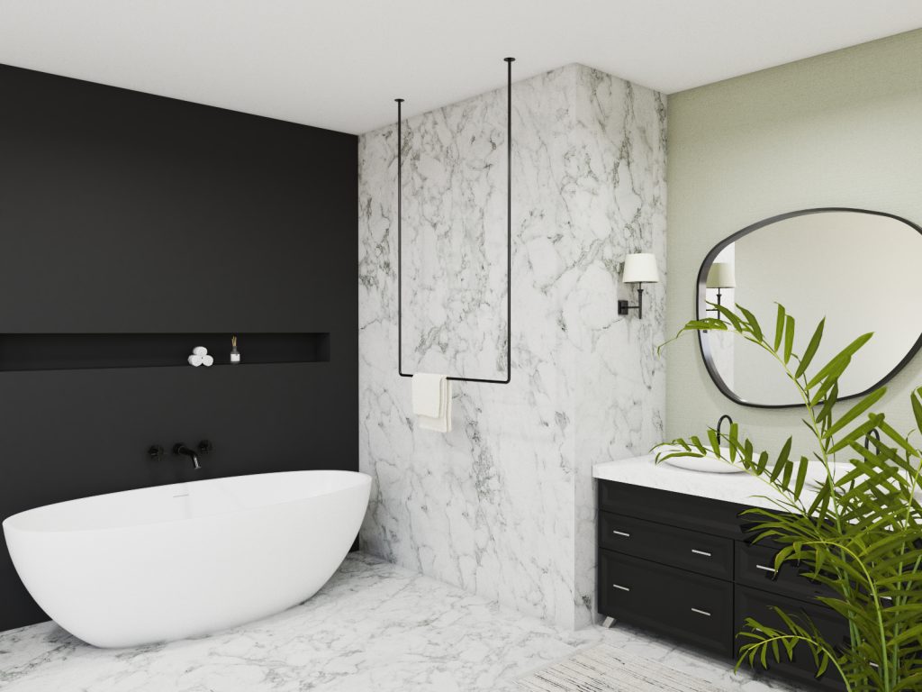 Decken-Handtuchhalter einzeln Tube Lang L - Image 3