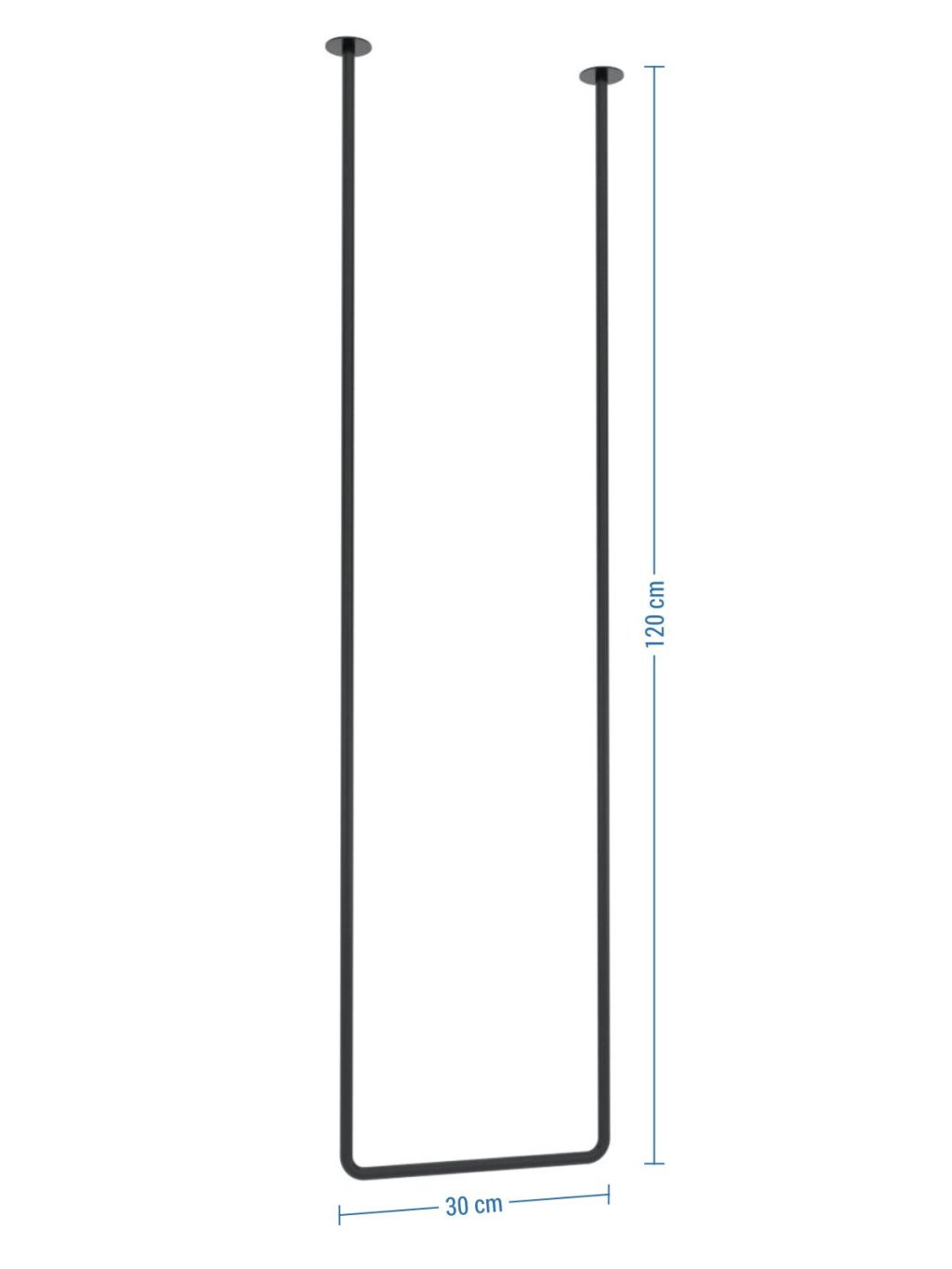 Decken-Handtuchhalter einzeln Tube XS - Image 4