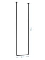 Decken-Handtuchhalter einzeln Tube XS - Image 4