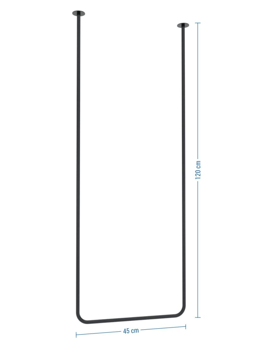 Decken-Handtuchhalter einzeln Tube S - Image 4