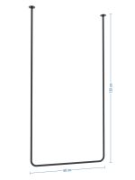 Decken-Handtuchhalter einzeln Tube M - Image 4