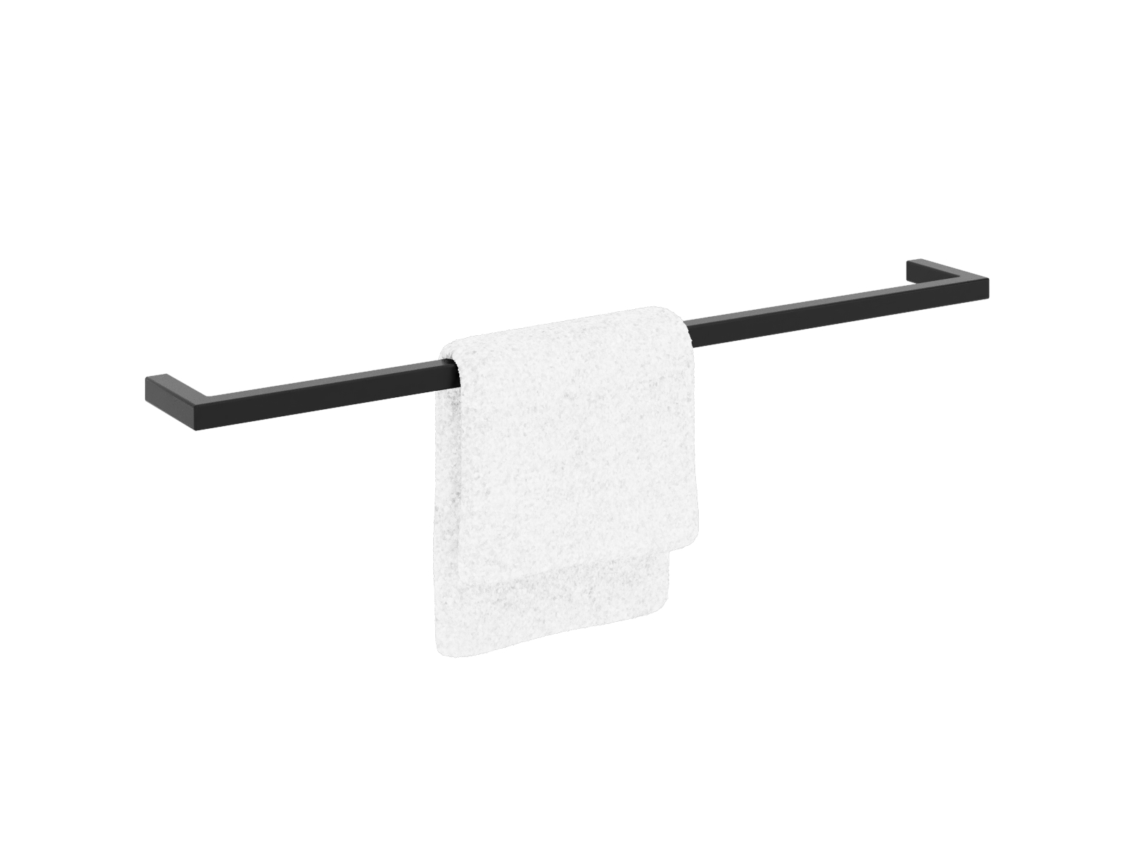 wsc-1a-80-l-cza-sym1 Wand-Handtuchhalter einzeln L - Image 1