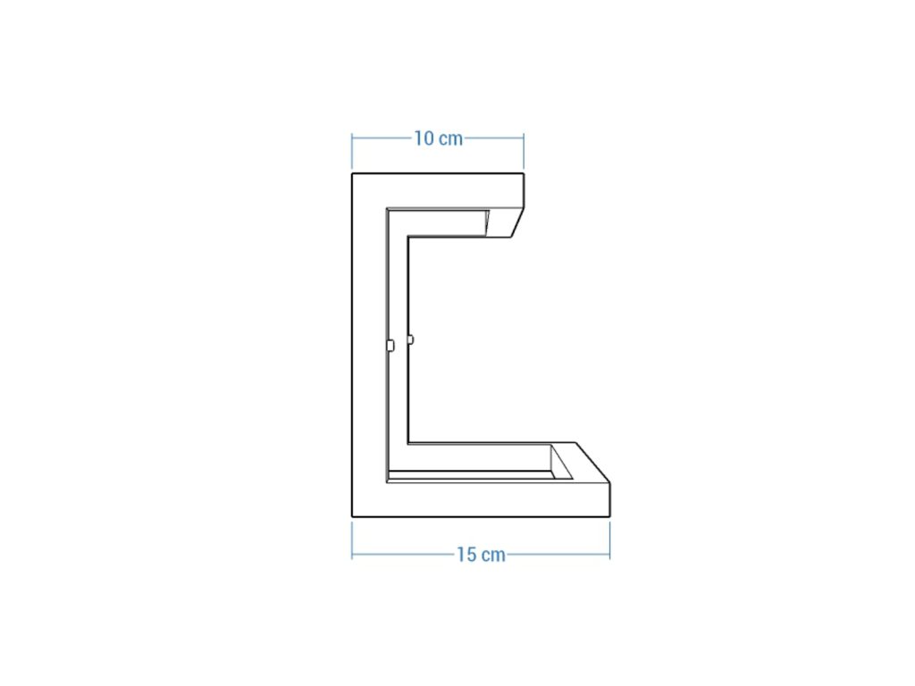 Wand-Handtuchhalter doppelt XS - Image 5
