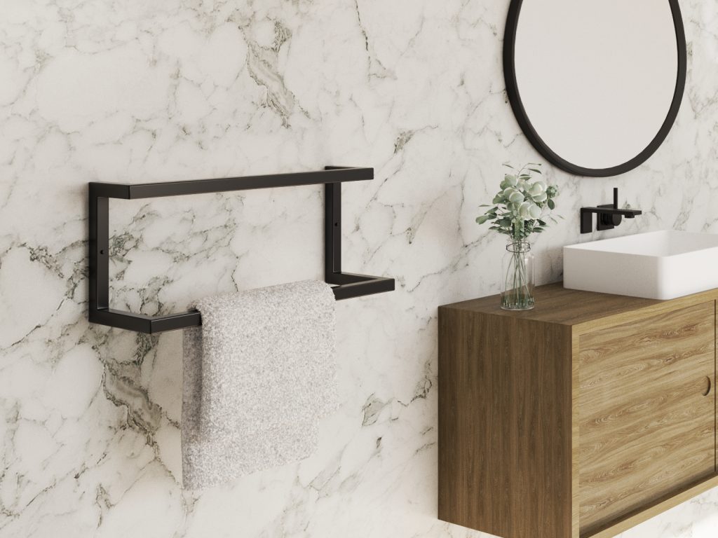 Wand-Handtuchhalter doppelt S - Image 3