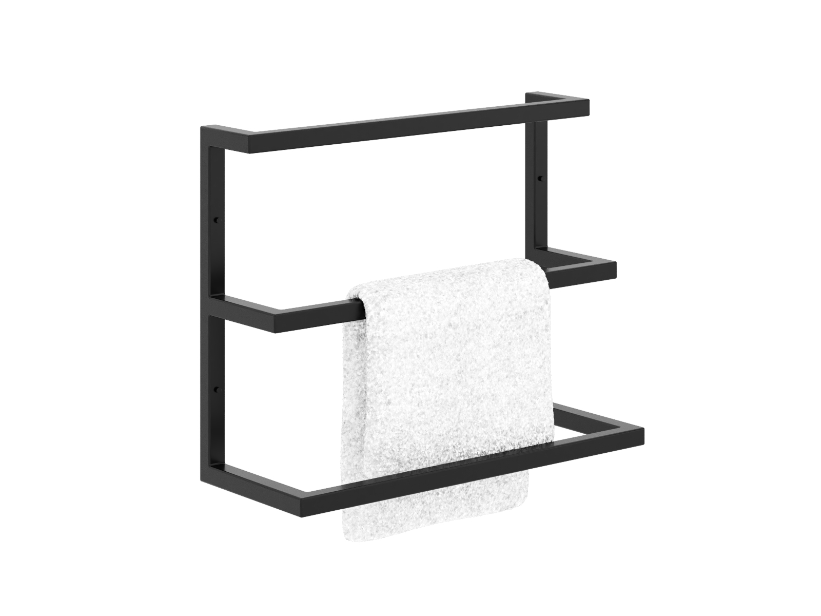 ws-c-3-45-s-cza-sym1 Wand-Handtuchhalter dreifach S - Image 1