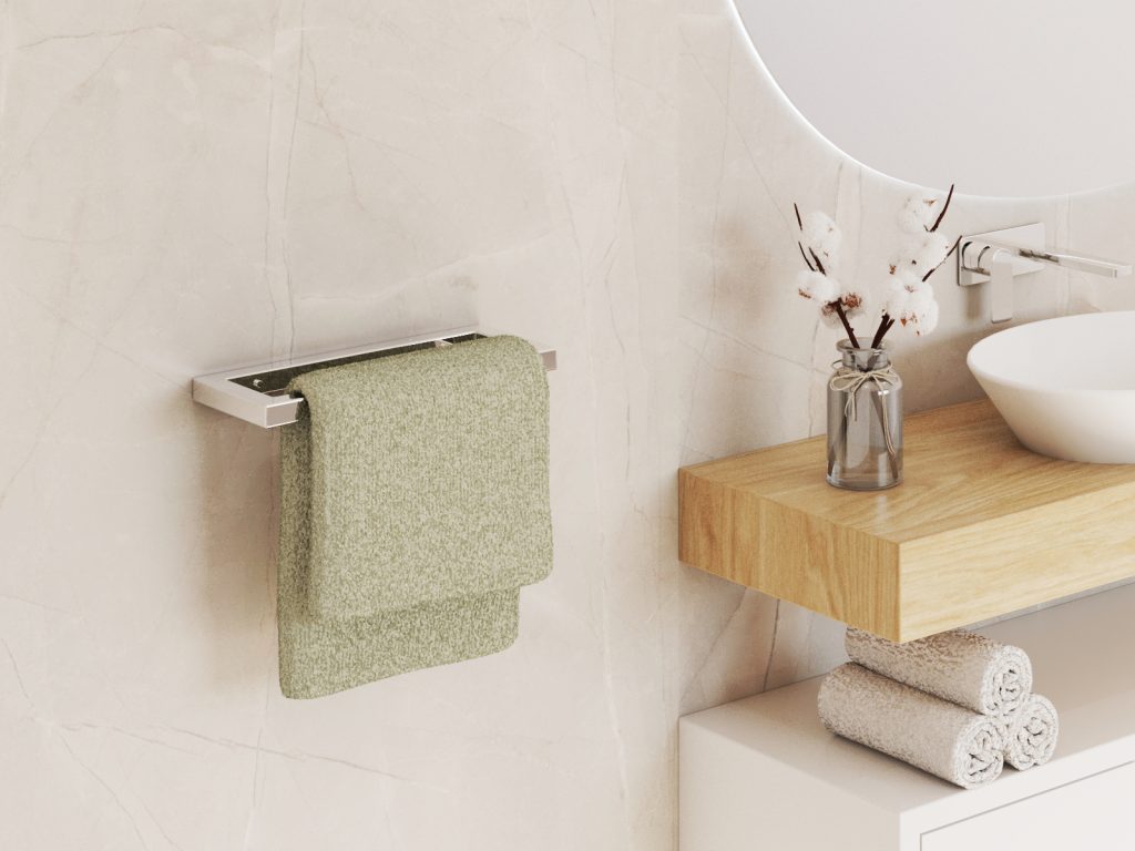 Wand-Handtuchhalter einzeln B Edelstahl XS - Image 3