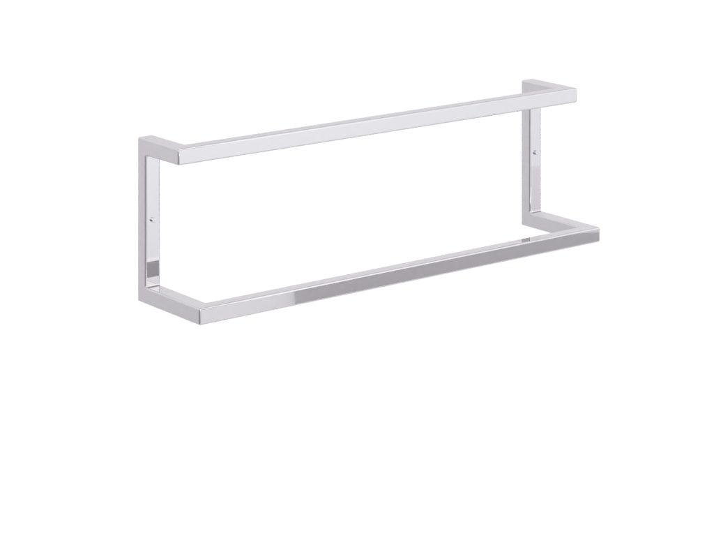 Wand-Handtuchhalter doppelt Edelstahl M - Image 2