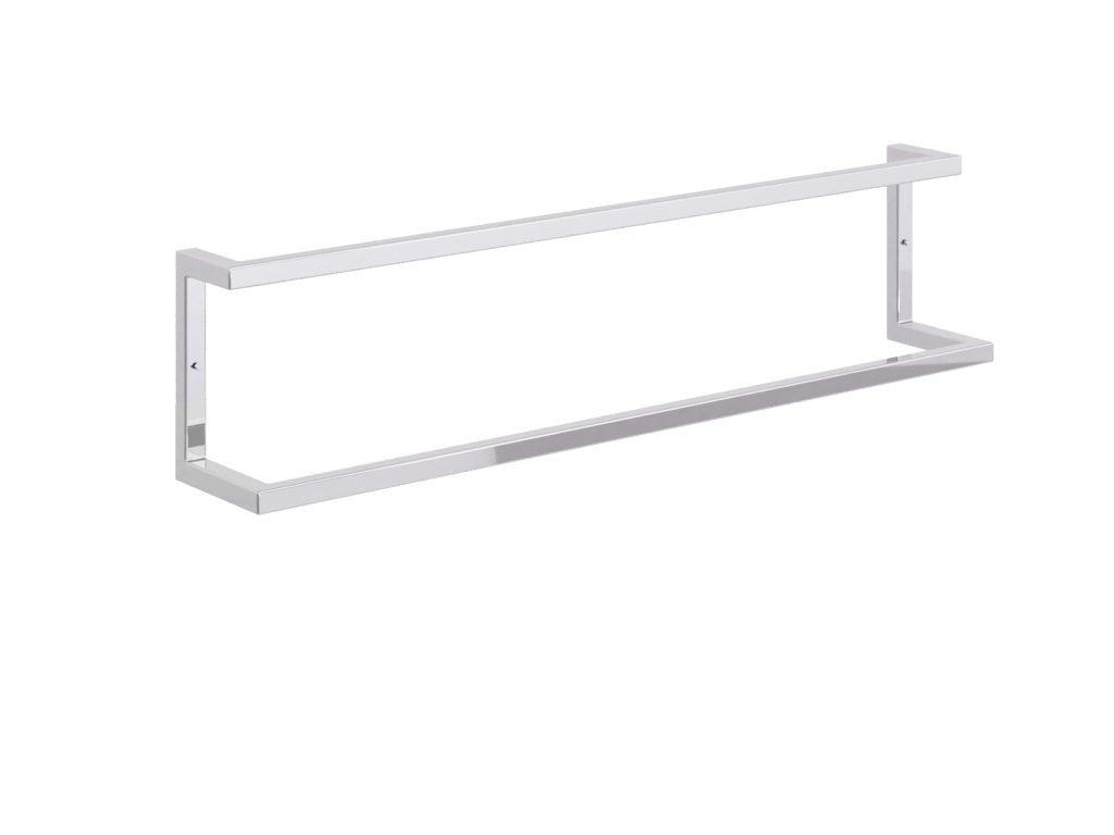 Wand-Handtuchhalter doppelt Edelstahl L - Image 2