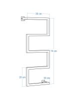Wand-Handtuchhalter Long Loft XS - Image 4