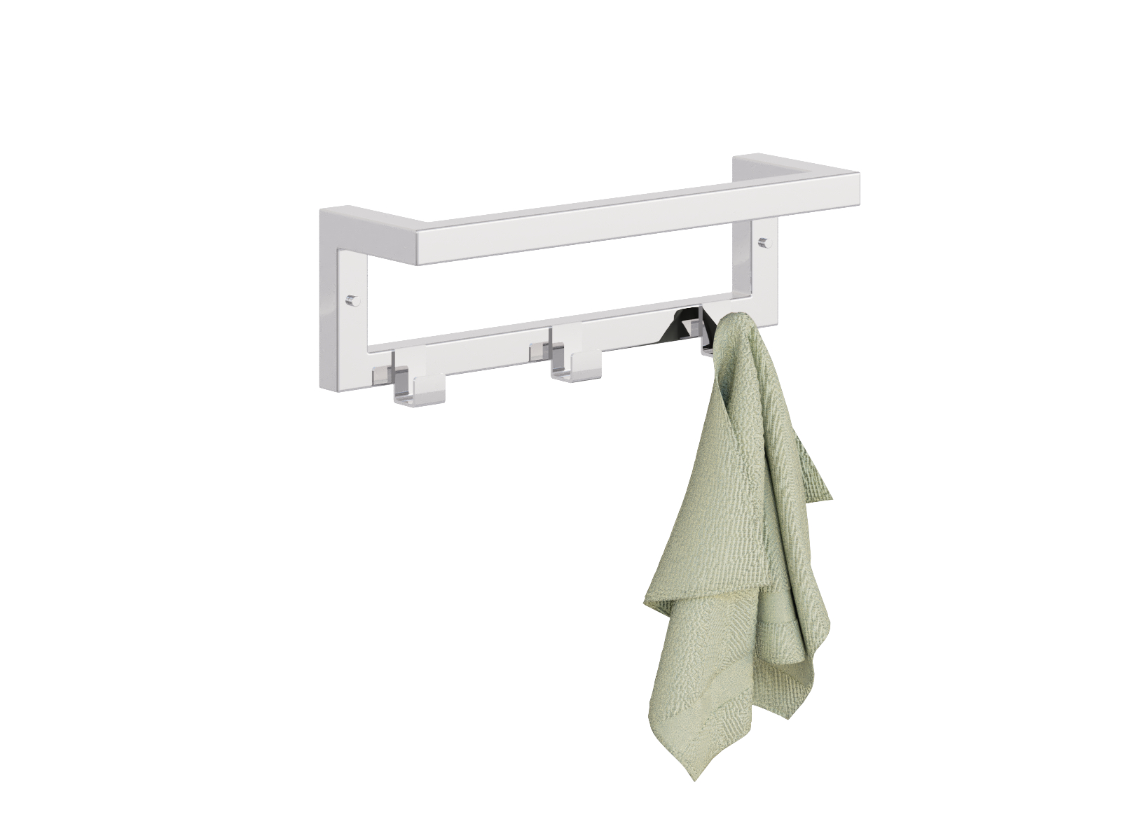 wsc-z-np-30-xs-sym1 Wand-Handtuchhalter mit Haken Edelstahl XS - Image 1