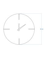 Wanduhr Holz Atro 40 cm - Image 4
