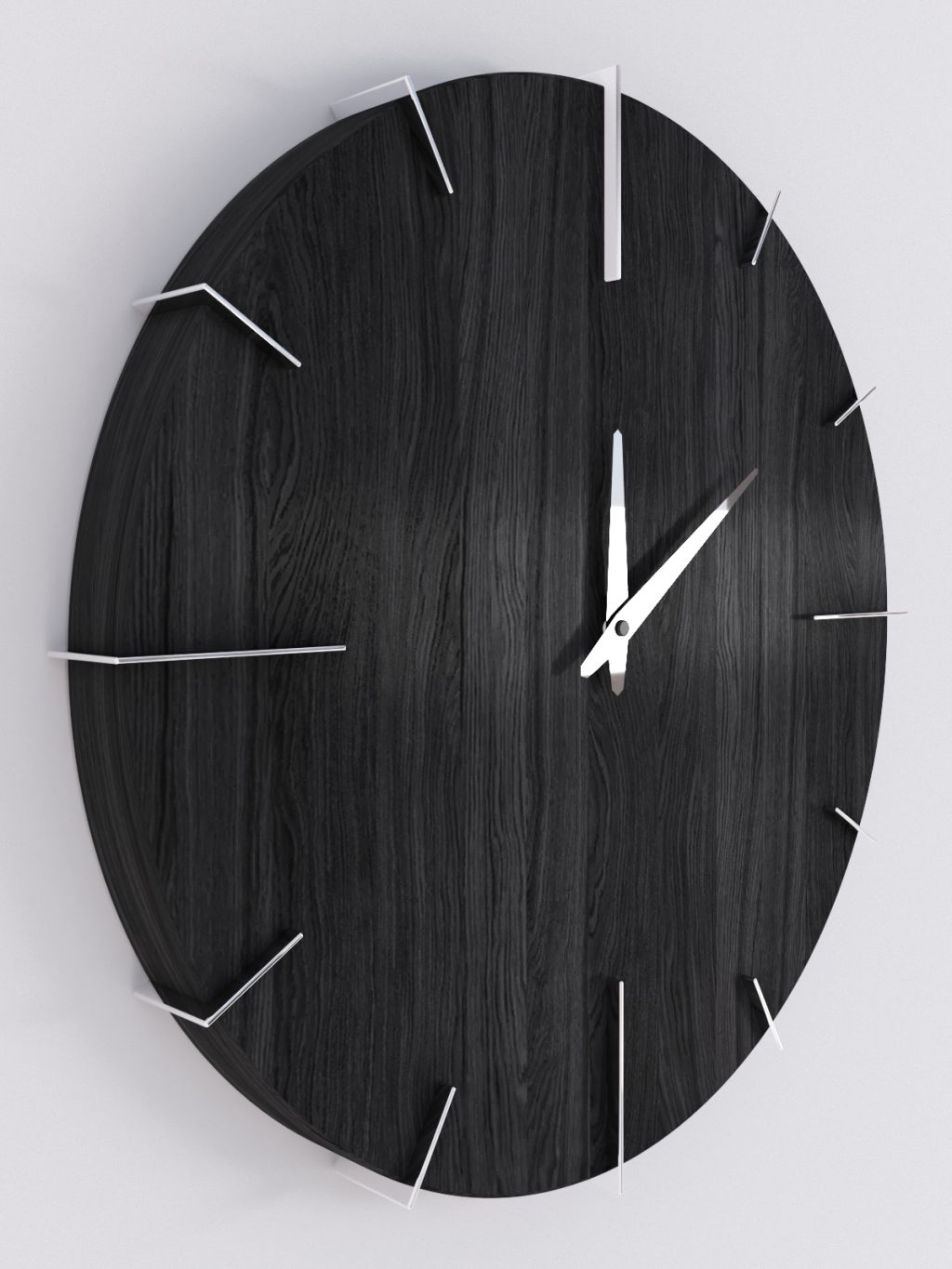 Wanduhr Holz Karbo 40 cm - Image 3