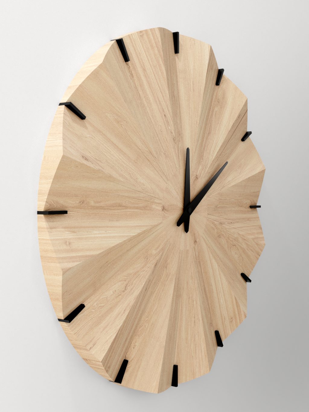 Design Wanduhr Holz Kalasi 40 cm - Image 3
