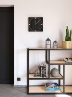 Holz Wanduhr inkrustiert Tenido 36 cm - Image 2