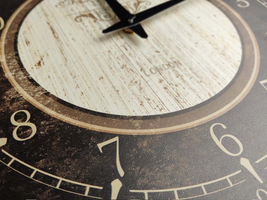 Uhr Wand Dark 30 cm - Image 2