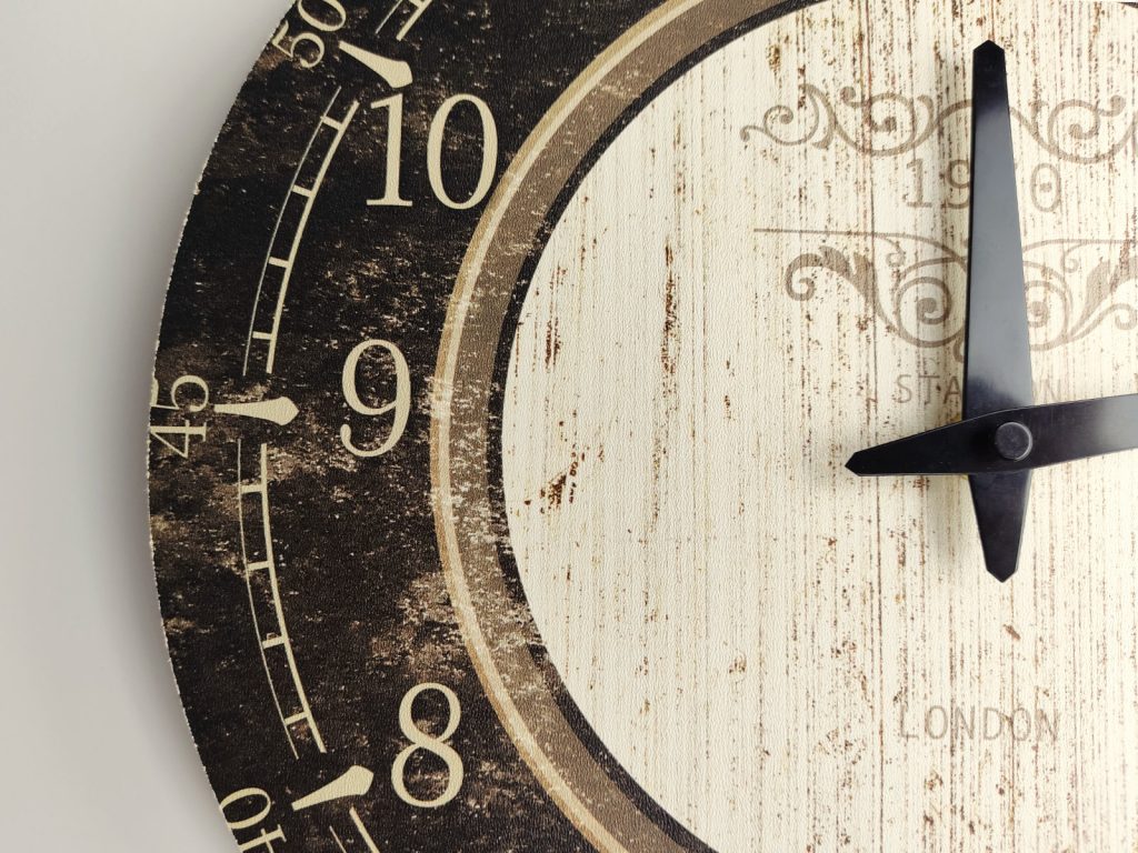 Uhr Wand Dark 30 cm - Image 3