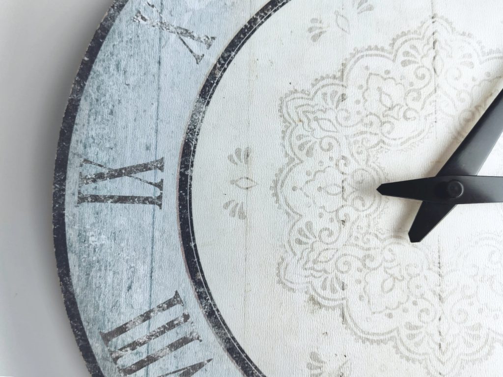 Hängeuhr Blau 30 cm - Image 3