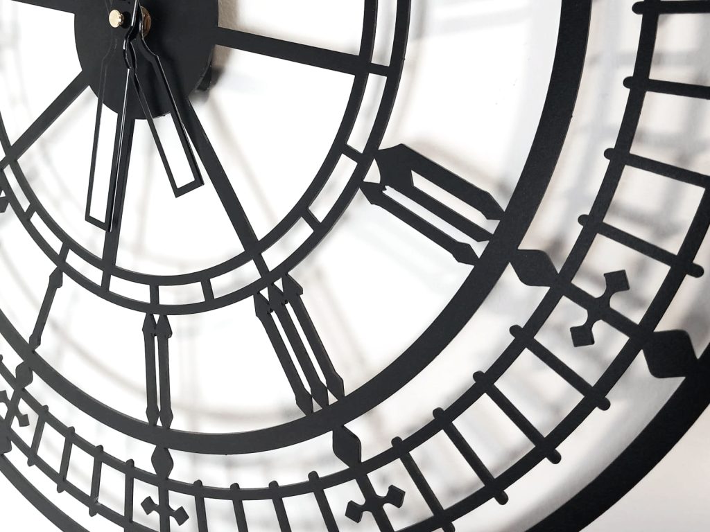 Wanduhr Metall Big Ben 60 cm - Image 3