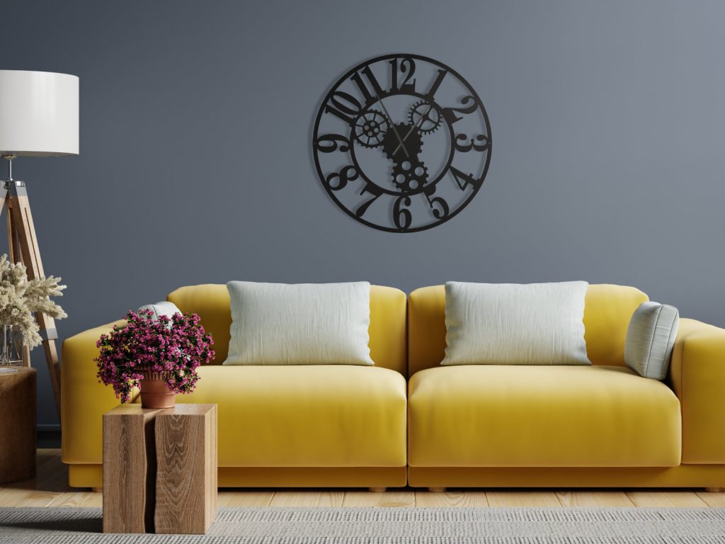 Wanduhr Metall Getriebe II 50 cm - Image 2