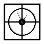 Wanduhr Groß Simple 100 cm