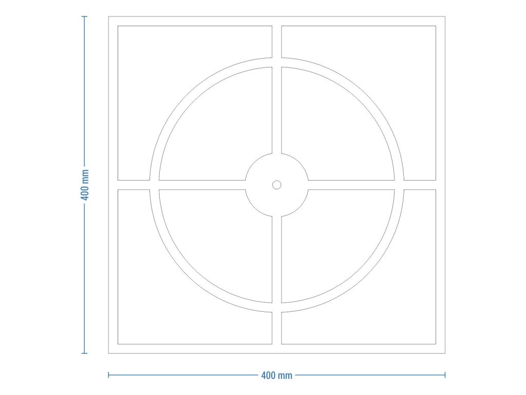 Wanduhr Simple 40 cm - Image 5