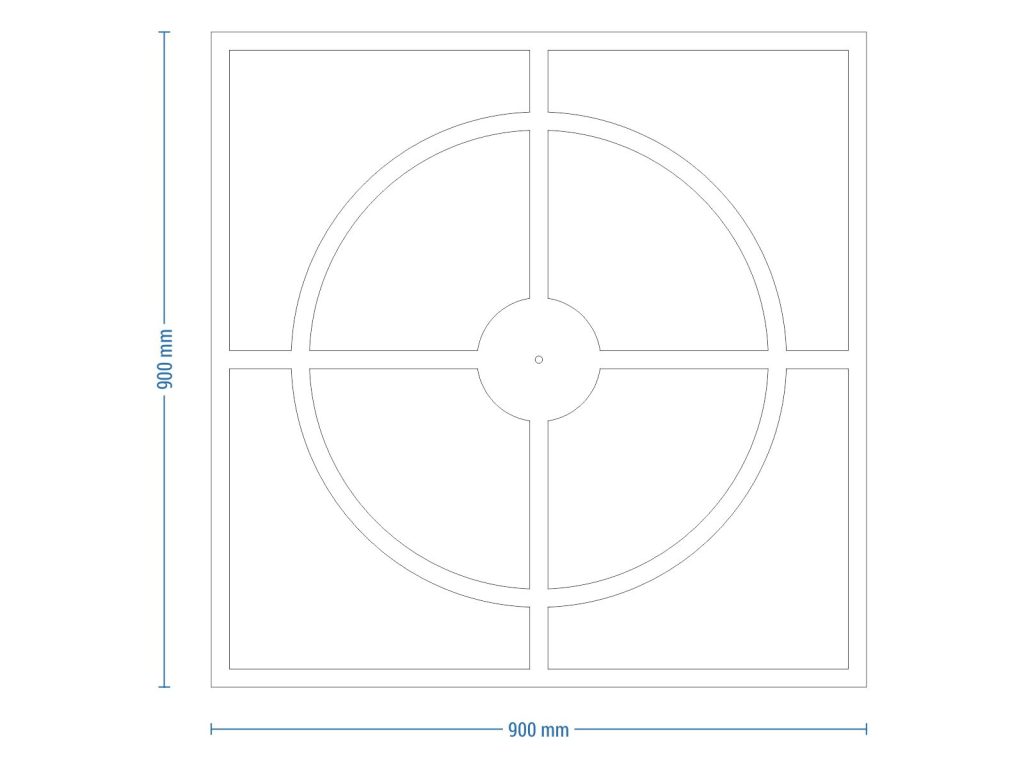 Wanduhr Groß Simple 90 cm - Image 6